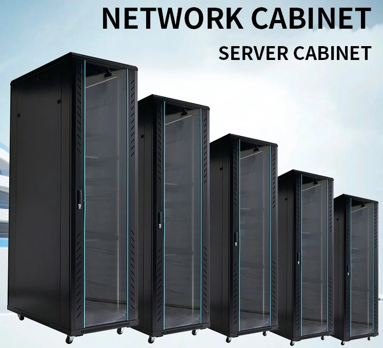 19 Inch 42u 45u 48u Colocation Wide Standard Data Floor Network Cabinet Steel Server Rack Enclosure